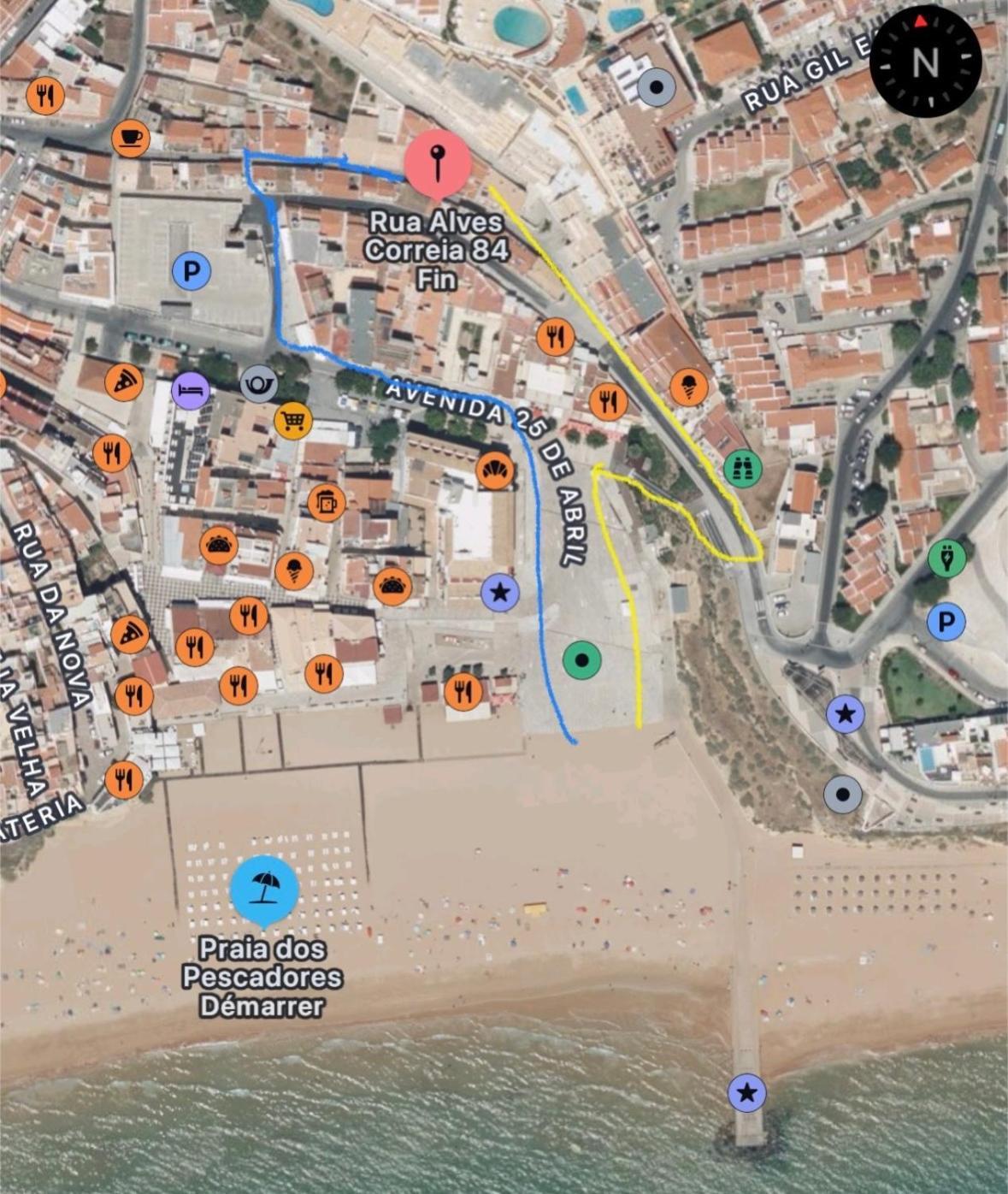 Almar Studio - Albufeira - Praia Dos Pescadores エクステリア 写真